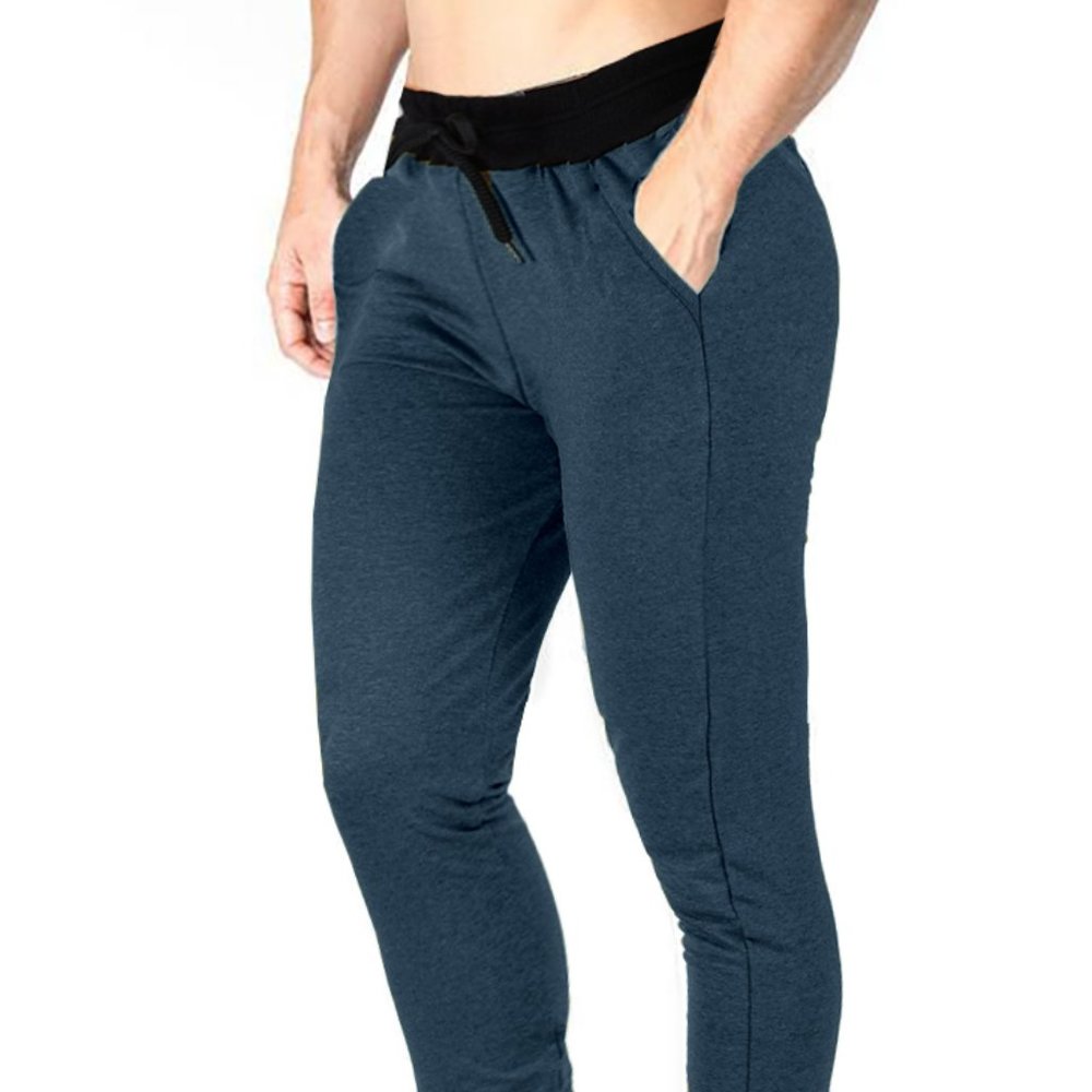 Super Soft Sweatpants Athletic Joggers Side Pock - Picture 1 of 3